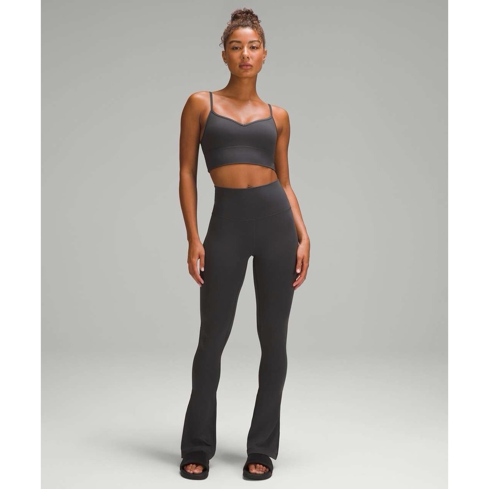 Lululemon Align High-Rise Mini Flare Pants 32" Size 6 Graphite Grey W5EUSS NWOT